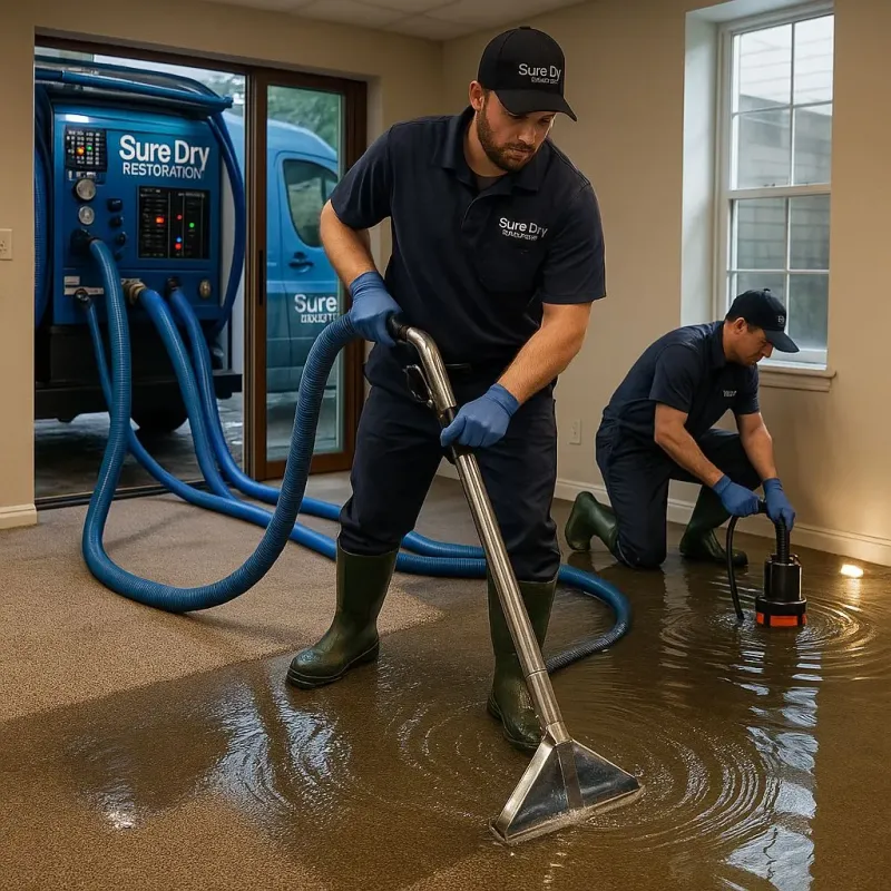 Water Extraction and Removal process in New Lebanon, OH